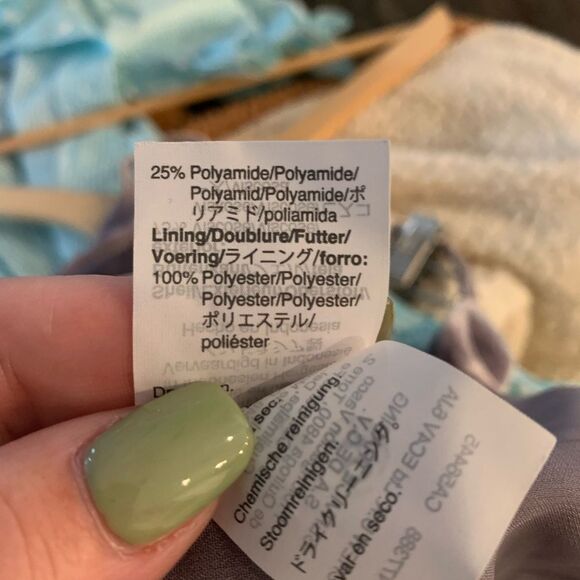 Madewell Gray Velvet Button Front Cami Top sz 00 - Picture 6 of 6